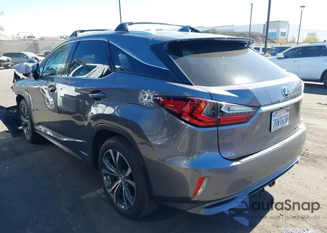 2016 Lexus Rx 450H из США, поврежденный, VIN 2T2BGMCA5GC004217